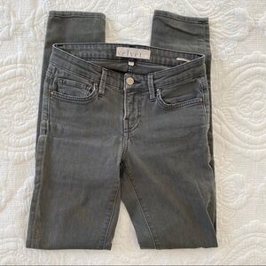 Velvet by Graham & Spencer grey skinny jeans size 24
